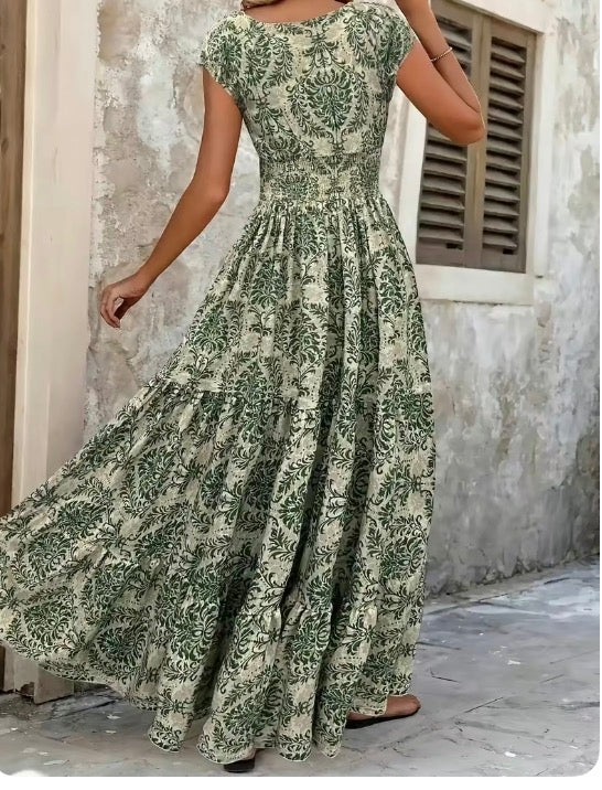 Summer Floral Maxi Dress – Pre-Owned, Unworn